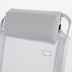 AKTIVE - Chaise Pliante Haute Avec Dossier Haut Réglable 5 Positions, Gris -Magasin De Plein Air aktive chaise pliante haute avec dossier haut reglable 5 positions gris 4