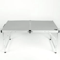 AKTIVE - Table De Camping Pliante, Réglable En 2 Hauteurs, 90x60x40/70 Cm, Gris -Magasin De Plein Air aktive table de camping pliante reglable en 2 hauteurs 90x60x4070 cm gris 6