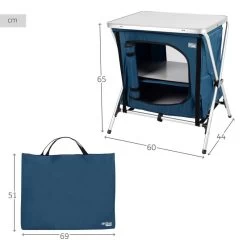 Armoire De Camping Pliante Surélevée Aktive -Magasin De Plein Air armoire de camping pliante surelevee aktive 3