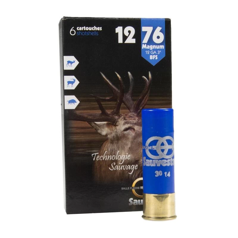 No Brand Balle Flèche Sauvestre Magnum 12/76 X6 1 No Brand Balle Flèche Sauvestre Magnum 12/76 X6