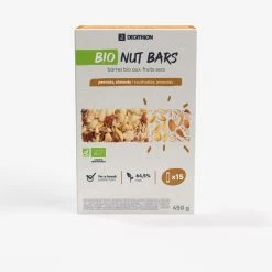 Decathlon BARRES CACAHUÈTES ET AMANDES BIO X15