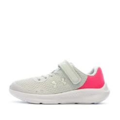 Baskets Grise Clair Fille Under Armour Pursuit 3