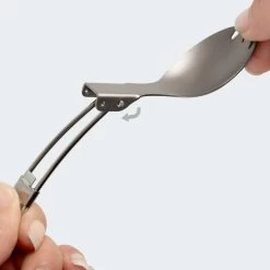 Batterie De Cuisine De Camping Set | Casseroles + Fourchette/Cuillère | Titane -Magasin De Plein Air batterie de cuisine de camping set casseroles fourchettecuillere titane 4