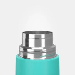 Quechua Bouteille Isotherme Inox 0,4L Avec Gobelet Pour La Randonnée - Turquoise 15 Quechua Bouteille Isotherme Inox 0,4L Avec Gobelet Pour La Randonnée - Turquoise -Magasin De Plein Air bouteille isotherme inox 04l avec gobelet pour la randonnee turquoise 5