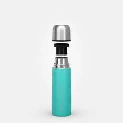 Quechua Bouteille Isotherme Inox 0,4L Avec Gobelet Pour La Randonnée - Turquoise 17 Quechua Bouteille Isotherme Inox 0,4L Avec Gobelet Pour La Randonnée - Turquoise -Magasin De Plein Air bouteille isotherme inox 04l avec gobelet pour la randonnee turquoise 7