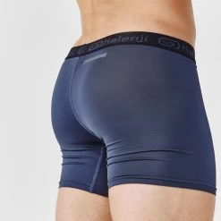 Kalenji Boxer Respirant En Microfibre Homme - Bleu Foncé -Magasin De Plein Air boxer respirant en microfibre homme bleu fonce 4
