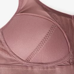 Kalenji Brassière Bretelles Croisables Maintien Fort Femme - Taupe -Magasin De Plein Air brassiere bretelles croisables maintien fort femme taupe 9