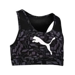 BRASSIÈRRE FILLE NOIR PUMA -Magasin De Plein Air brassierre fille noir puma 3