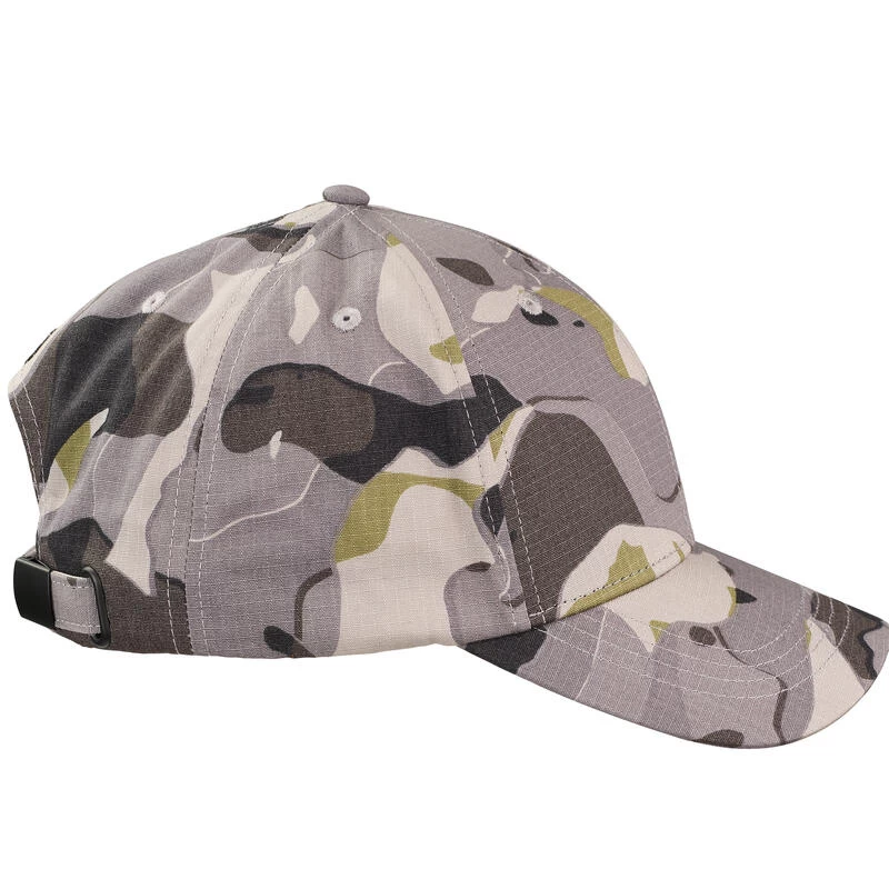 Casquette Chasse 500 Résistante Camo Woodland Gris 5 Casquette Chasse 500 Résistante Camo Woodland Gris – Image 5