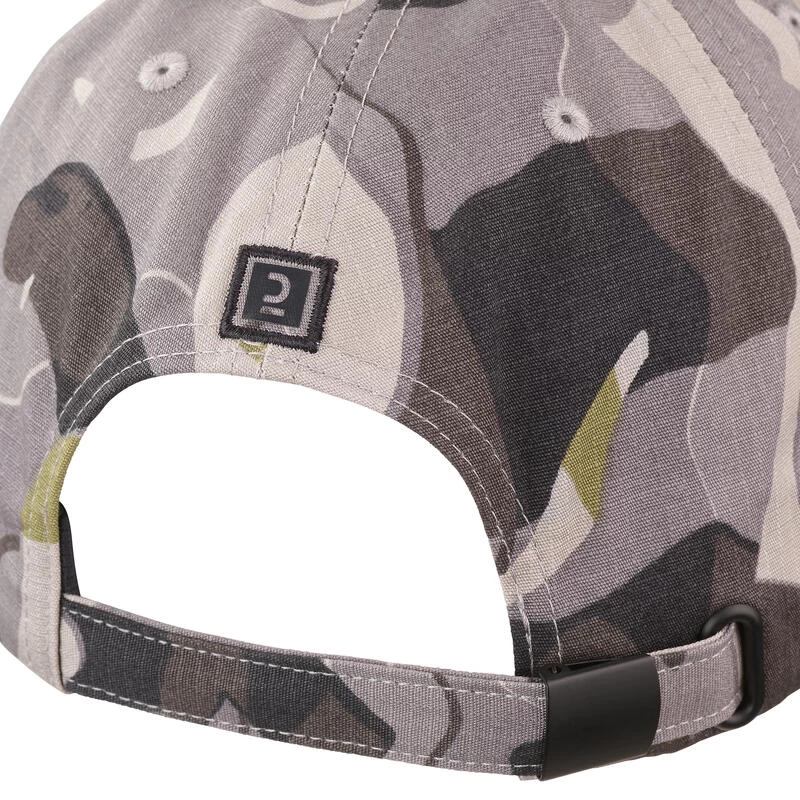 Casquette Chasse 500 Résistante Camo Woodland Gris 9 Casquette Chasse 500 Résistante Camo Woodland Gris – Image 9