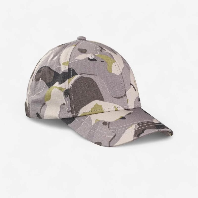 Casquette Chasse 500 Résistante Camo Woodland Gris 1 Casquette Chasse 500 Résistante Camo Woodland Gris