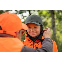 CASQUETTE CHASSE POLAIRE 100 JUNIOR VERTE 12 CASQUETTE CHASSE POLAIRE 100 JUNIOR VERTE -Magasin De Plein Air casquette chasse polaire 100 junior verte 3