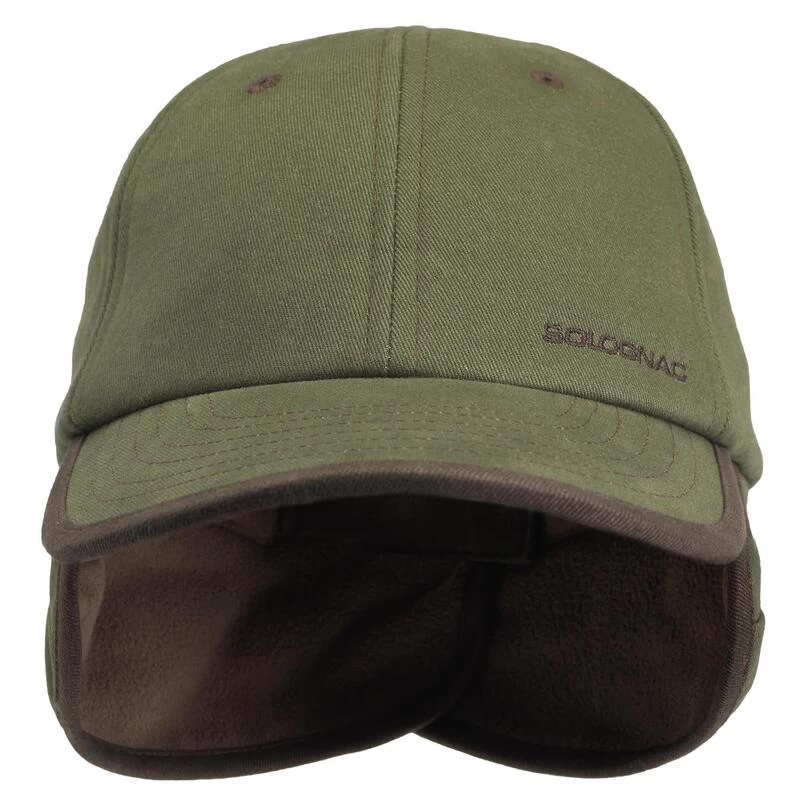 CASQUETTE CHASSE POLAIRE 100 JUNIOR VERTE 7 CASQUETTE CHASSE POLAIRE 100 JUNIOR VERTE – Image 7