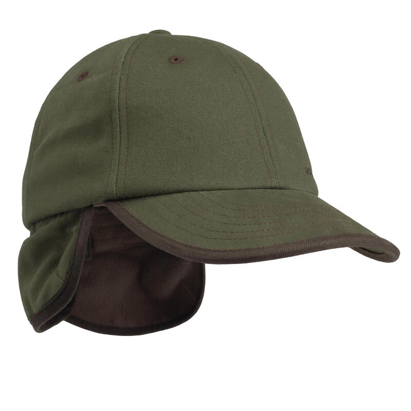 CASQUETTE CHASSE POLAIRE 100 JUNIOR VERTE 1 CASQUETTE CHASSE POLAIRE 100 JUNIOR VERTE