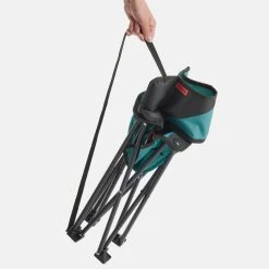 Quechua CHAISE BASSE PLIANTE DE CAMPING MH100 Bleue -Magasin De Plein Air chaise basse pliante de camping mh100 bleue 2