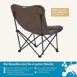 Chaise De Camping Pliante - Mala - Sac De Transport - Rembourrée - Max. 135 Kg -Magasin De Plein Air chaise de camping pliante mala sac de transport rembourree max 135 kg 5