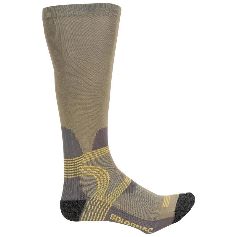 CHAUSSETTES CHASSE 500 HAUTES VERTES 4 CHAUSSETTES CHASSE 500 HAUTES VERTES – Image 4