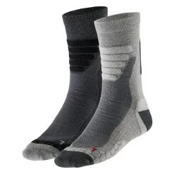 Chaussettes De Randonnée Xtreme Grises 2-PACK