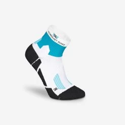 CHAUSSETTES DE RUNNING RUN900 X BLANC/BLEU -Magasin De Plein Air chaussettes de running run900 x blancbleu 3