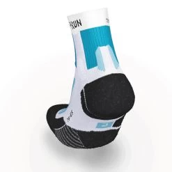 CHAUSSETTES DE RUNNING RUN900 X BLANC/BLEU -Magasin De Plein Air chaussettes de running run900 x blancbleu 4