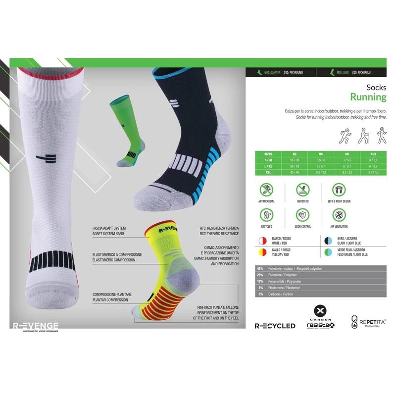 Chaussettes Techniques Running Adulte Compression Thermo Medium Blanche 6 Chaussettes Techniques Running Adulte Compression Thermo Medium Blanche – Image 6