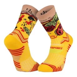 BV Sport Chaussettes TRAIL ULTRA NUTRISOCKS Pizza Margherita - Collector