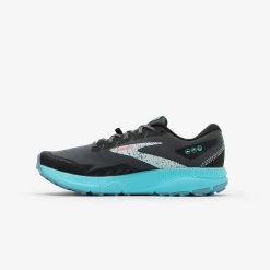 CHAUSSURE DE RUNNING TRAIL FEMME BROOKS RUNNING DIVIDE 4 NOIRE -Magasin De Plein Air chaussure de running trail femme brooks running divide 4 noire 2