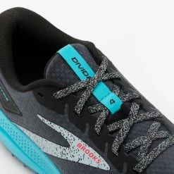 CHAUSSURE DE RUNNING TRAIL FEMME BROOKS RUNNING DIVIDE 4 NOIRE -Magasin De Plein Air chaussure de running trail femme brooks running divide 4 noire 4
