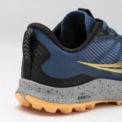 CHAUSSURE DE TRAIL RUNNING FEMME SAUCONY PEREGRINE 12 OCEAN OR -Magasin De Plein Air chaussure de trail running femme saucony peregrine 12 ocean or 7