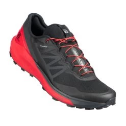 CHAUSSURE DE TRAIL RUNNING SALOMON SENSE RIDE 4 NOIR ROUGE -Magasin De Plein Air chaussure de trail running salomon sense ride 4 noir rouge 4