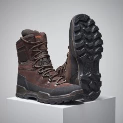 CHAUSSURES CHASSE IMPERMEABLES RESISTANTES MARRON CROSSHUNT 520