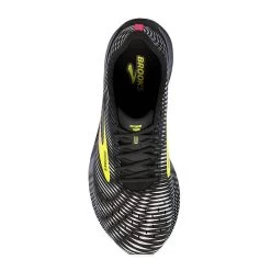 Chaussures Running Homme - Brooks Hyperion Tempo Noir Rose Jaune -Magasin De Plein Air chaussures running homme brooks hyperion tempo noir rose jaune 4
