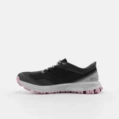 CHAUSSURES TRAIL RUNNING POUR FEMME TR2 Gris Carbone Bouton De Rose -Magasin De Plein Air chaussures trail running pour femme tr2 gris carbone bouton de rose 2