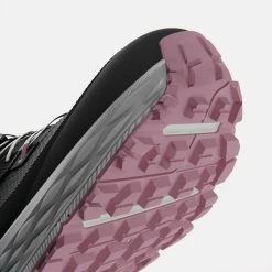 CHAUSSURES TRAIL RUNNING POUR FEMME TR2 Gris Carbone Bouton De Rose -Magasin De Plein Air chaussures trail running pour femme tr2 gris carbone bouton de rose 5