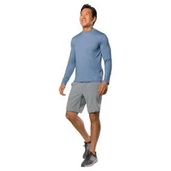 Nathan Chemise à Manches Longues Hommes - Running - Dash NOIR -Magasin De Plein Air chemise a manches longues hommes running dash noir 2
