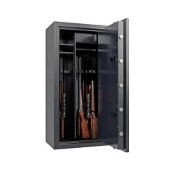 COFFRE FORT MODULABLE ANTI FEU POUR 14 ARMES SERRURE A CLES A2P