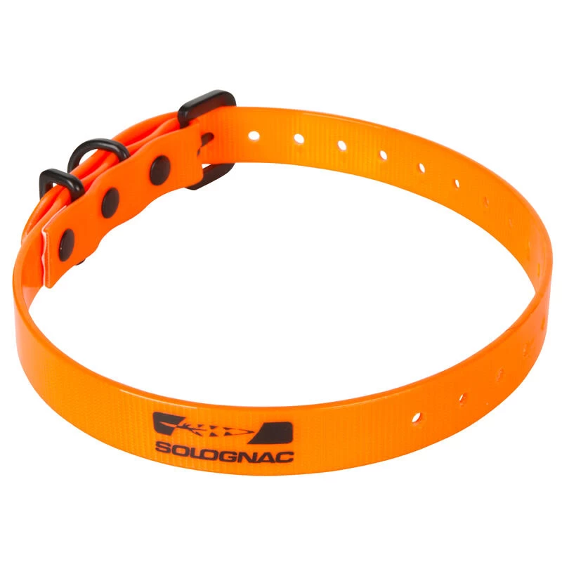 Collier Chien Orange Fluo 500 4 Collier Chien Orange Fluo 500 – Image 4