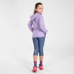 Corsaire De Running Respirant Enfant - KIPRUN DRY Gris Rose 14 Corsaire De Running Respirant Enfant - KIPRUN DRY Gris Rose -Magasin De Plein Air corsaire de running respirant enfant kiprun dry gris rose 4