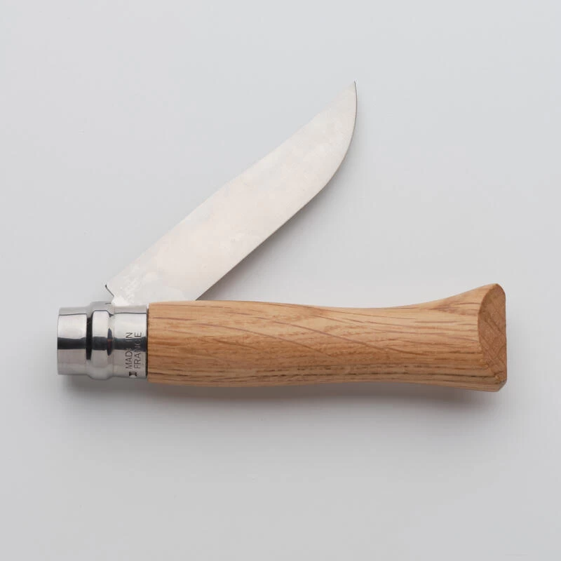 Couteau Pliant 9 Cm Inox Opinel N°9 Chêne 3 Couteau Pliant 9 Cm Inox Opinel N°9 Chêne – Image 3