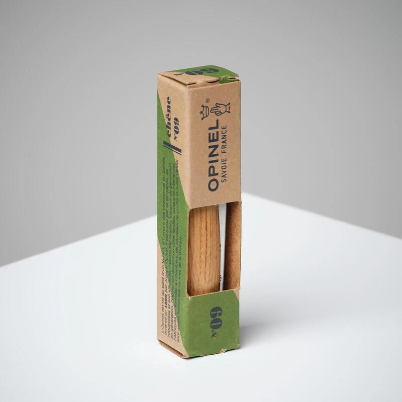 Couteau Pliant 9 Cm Inox Opinel N°9 Chêne 5 Couteau Pliant 9 Cm Inox Opinel N°9 Chêne – Image 5