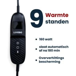 Couverture Électrique Luvego Avec Polaire/Sherpa - Brun Foncé -Magasin De Plein Air couverture electrique luvego avec polairesherpa brun fonce 3