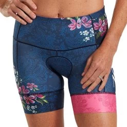 Fond De Triathlon Pantalon Femme LTD Triathlon 6 Pouces - Blue Roar ZOOT