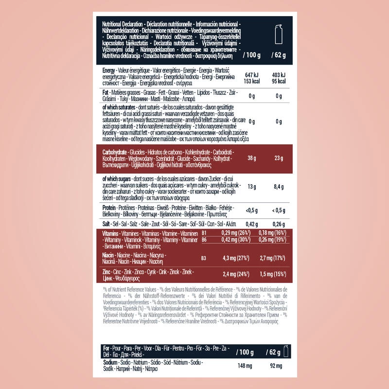 Decathlon Gel énergétique HYDRO GEL Cola 4 X 62g 2 Decathlon Gel énergétique HYDRO GEL Cola 4 X 62g – Image 2