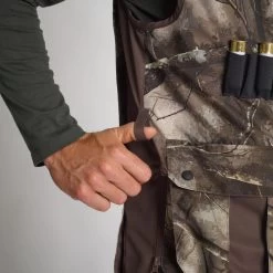 GILET CHASSE 500 CAMOUFLAGE TREEMETIC -Magasin De Plein Air gilet chasse 500 camouflage treemetic 5