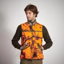 Gilet Chasse Réversible Treemetic/Treemetic Fluo 100 -Magasin De Plein Air gilet chasse reversible treemetictreemetic fluo 100 5