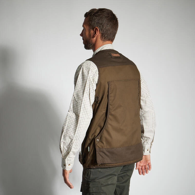 Gilet Chasse Savane Maxi Tubes Vert 2 Gilet Chasse Savane Maxi Tubes Vert – Image 2