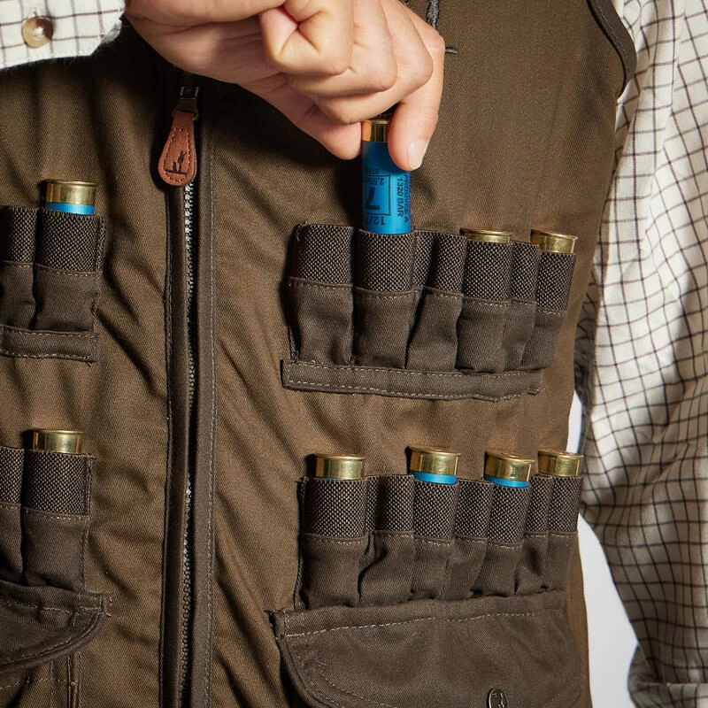 Gilet Chasse Savane Maxi Tubes Vert 6 Gilet Chasse Savane Maxi Tubes Vert – Image 6