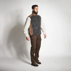 GILET POLAIRE SANS MANCHES MOUTONNE 500 GRIS 15 GILET POLAIRE SANS MANCHES MOUTONNE 500 GRIS -Magasin De Plein Air gilet polaire sans manches moutonne 500 gris 7