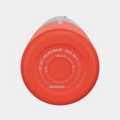 Quechua Gourde Isotherme Inox 0,8L Bouchon à Ouverture Rapide Pour La Randonnée - Rouge -Magasin De Plein Air gourde isotherme inox 08l bouchon a ouverture rapide pour la randonnee rouge 9