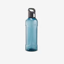 Quechua Gourde Rando MH500 Bouchon Ouverture Rapide 1,2 Litre Plastique (Ecozen®) Bleu